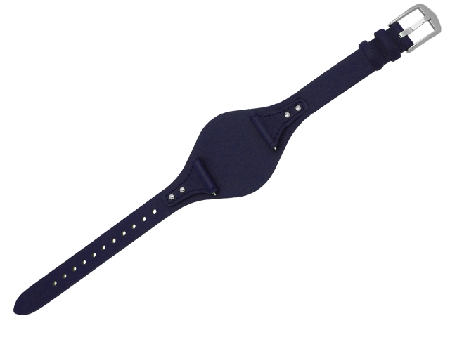 Oryginalny pasek Fossil Boyfriend ES4113 granatowy skórzany 18mm